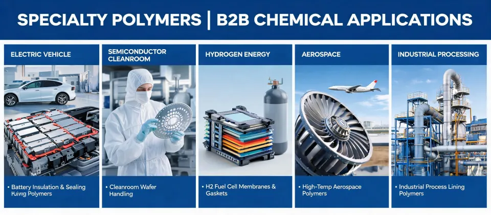 Specialty polymer industry applications