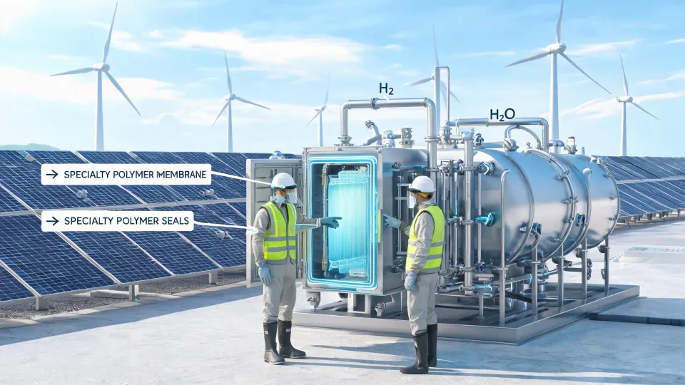 Hydrogen energy polymer equipment