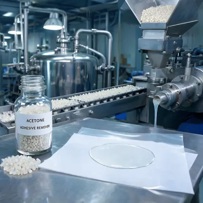 acetone adhesive remover